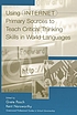 Using Internet primary sources to teach critical... de Grete Pasch