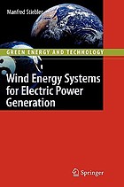 Wind energy systems for electric power generation
