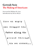 The making of Americans : being a history of a... door Gertrude Stein
