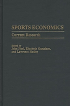 Sports economics : current research