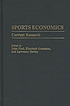 Sports economics : current research