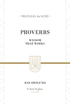 Proverbs : wisdom that works