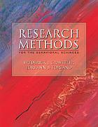 Research methods for the behavioral sciences