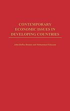 Contemporary economic issues in developing countries