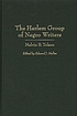 The Harlem group of Negro writers de Melvin Beaunorus Tolson