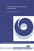 Communication : an arena of development por Nancy Budwig