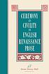 Ceremony and Civility in English Renaissance Prose. por Anne Drury Hall