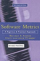 Software metrics : a rigorous and practical approach