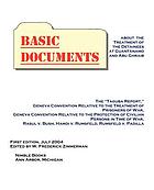 Basic documents about the treatment of the detainees at Guantánamo and Abu Ghraib