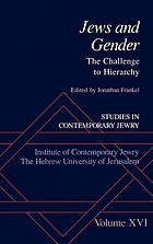 Jews and gender : the challenge to hierarchy