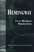 Hemingway : up in Michigan perspectives