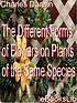 The different forms of flowers on plants of the... by Charles Darwin