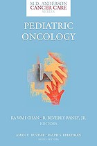 Pediatric oncology