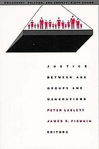 Justice between age groups and generations