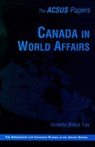 Canada in world affairs