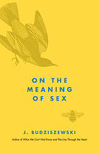 On the meaning of sex