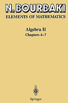 Algebra 2 : chapters 4 - 7
