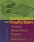 What really matters for struggling readers : designing research-based programs