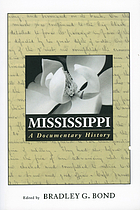 Mississippi : a documentary history