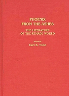 Phoenix from the ashes : the literature of the remade world