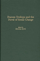 Frances Trollope and the novel of social change