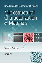 Microstructural characterization of materials