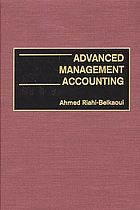 Advanced management accounting