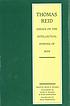 Essays on the intellectual powers of man : a critical... de Thomas Reid