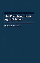 The presidency in an age of limits