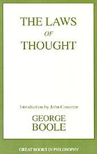 The laws of thought