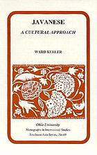 Javanese, a cultural approach