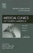 Bariatric surgery primer for the internist