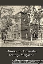 History of Dorchester County, Maryland,