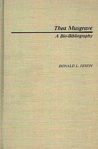 Thea Musgrave : a bio-bibliography