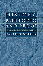 History, rhetoric, and proof