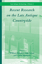 Recent research on the late antique countryside