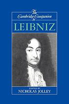 The Cambridge companion to Leibniz