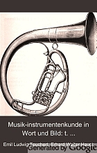 Musik-instrumentenkunde in wort und bild; zusammengestellt,