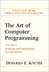The Art of Computer Programming. Vol. 3, Sorting... de Donald Ervin Knuth