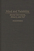 Mind and variability : mental Darwinism, memory, and self