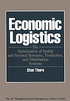 Economic logistics : the optimization of spatial and sectoral resource, production, and distribution systems