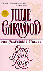One pink rose