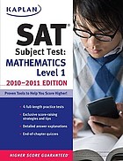 SAT subject test. Mathematics. Level 1.