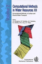 Computational methods in water resources XII