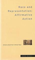 Race and representation : affirmative action