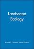 Landscape ecology de  Richard T  T Forman 
