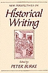 New perspectives on historical writing door Peter Burke