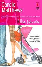 A minor indiscretion