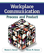 Workplace communication : process and product