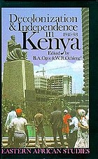 Decolonization & independence in Kenya, 1940-93